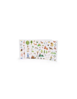 Pochette stickers L'explorateur Le Jardin du Moulin - Moulin Roty