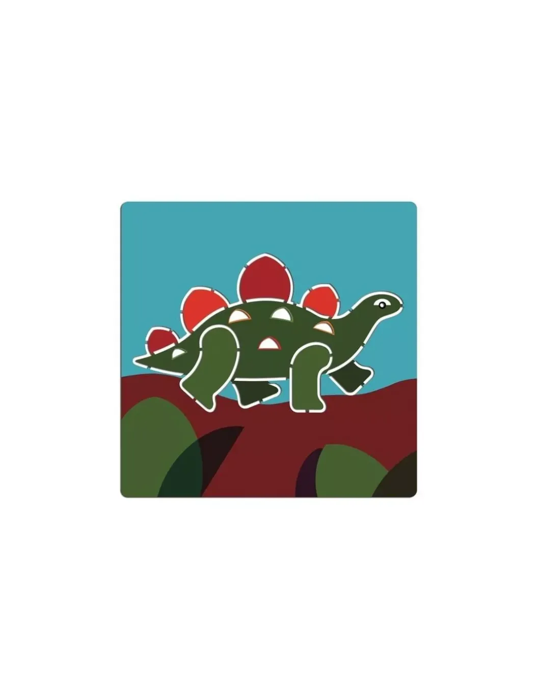 Pochoirs dinosaures - Djeco