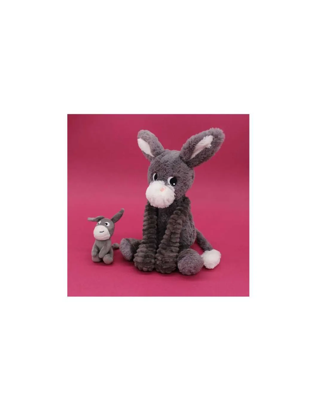Poitou l'âne gris maman et bébé - Les Ptipotos by Déglingos