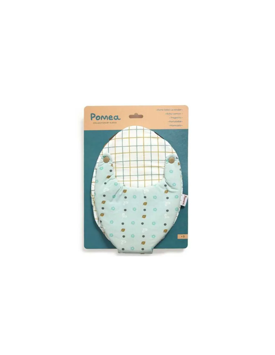 Porte bébé Blue Gray Pomea - Djeco