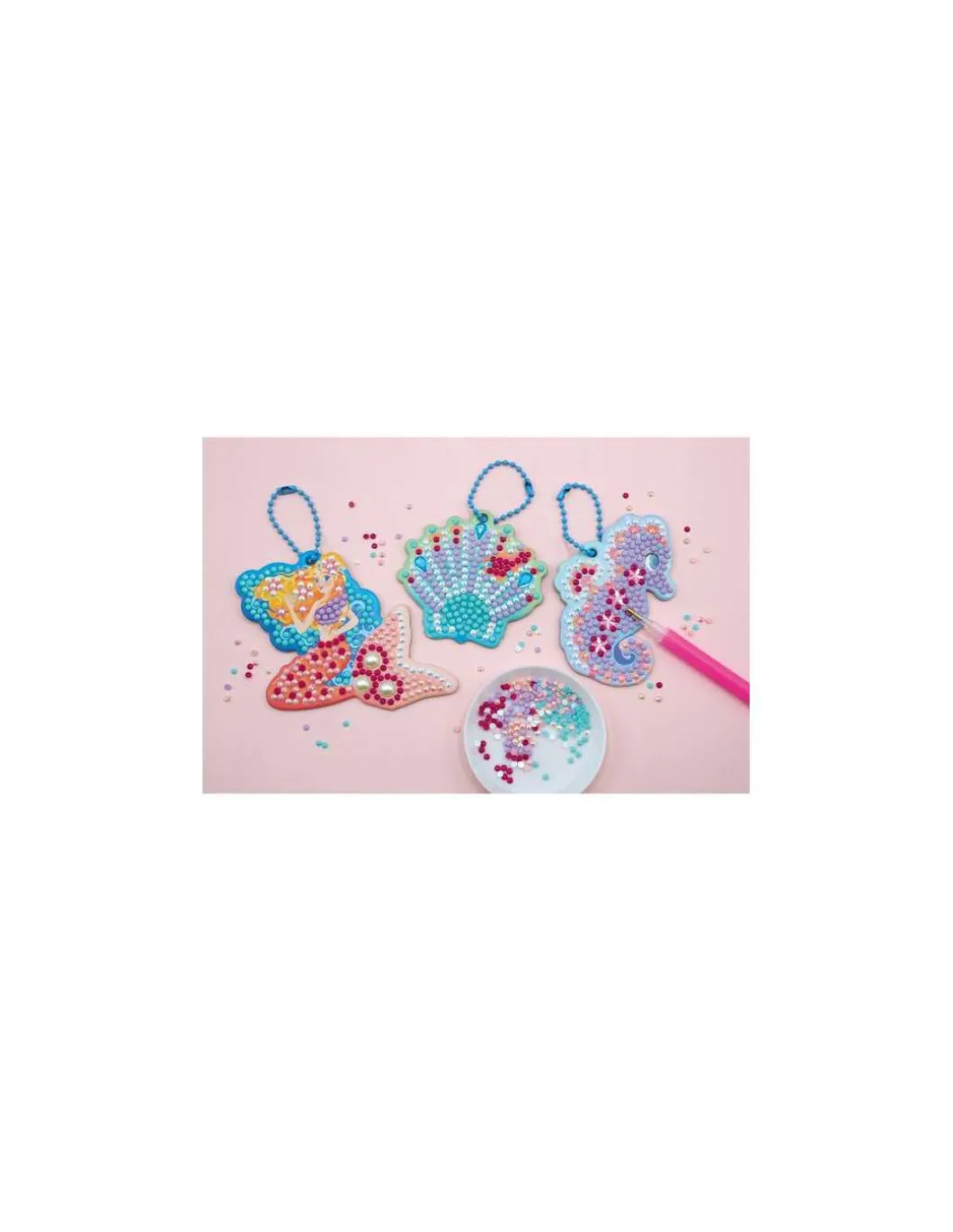 Porte-clefs à diamanter Magic Ocean - Janod