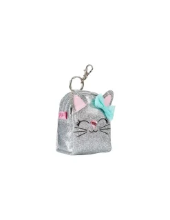 Porte-monnaie Quinn chat argent - Souza