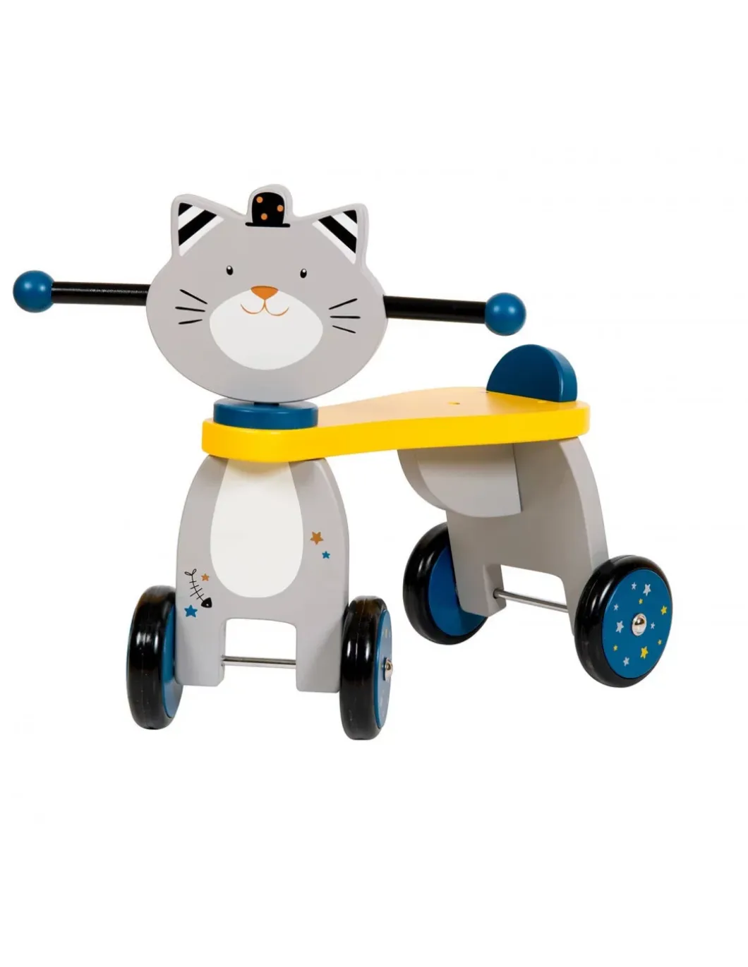 Porteur chat Les moustaches - Moulin Roty