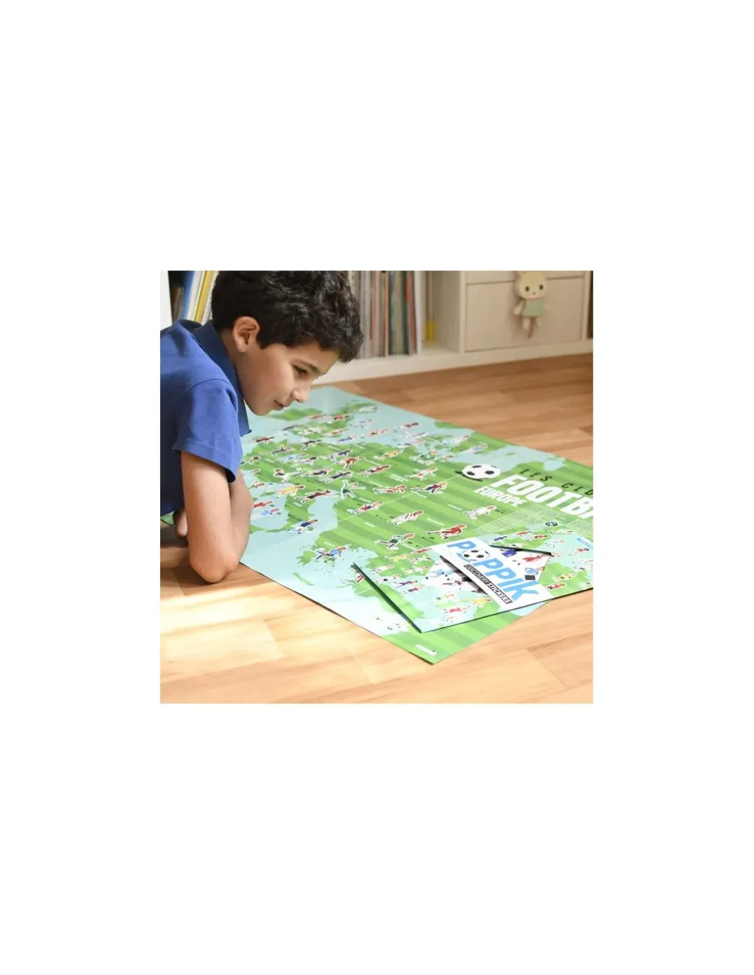 Poster en stickers football - Poppik