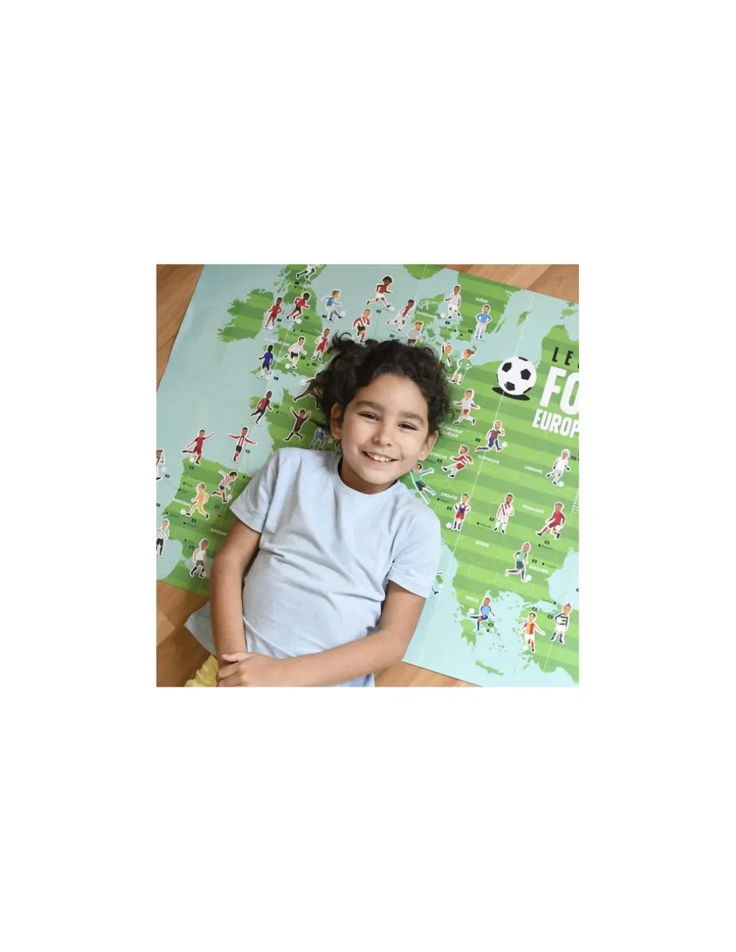 Poster en stickers football - Poppik