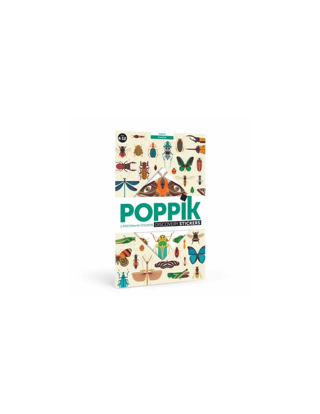 Poster en stickers insectes - Poppik