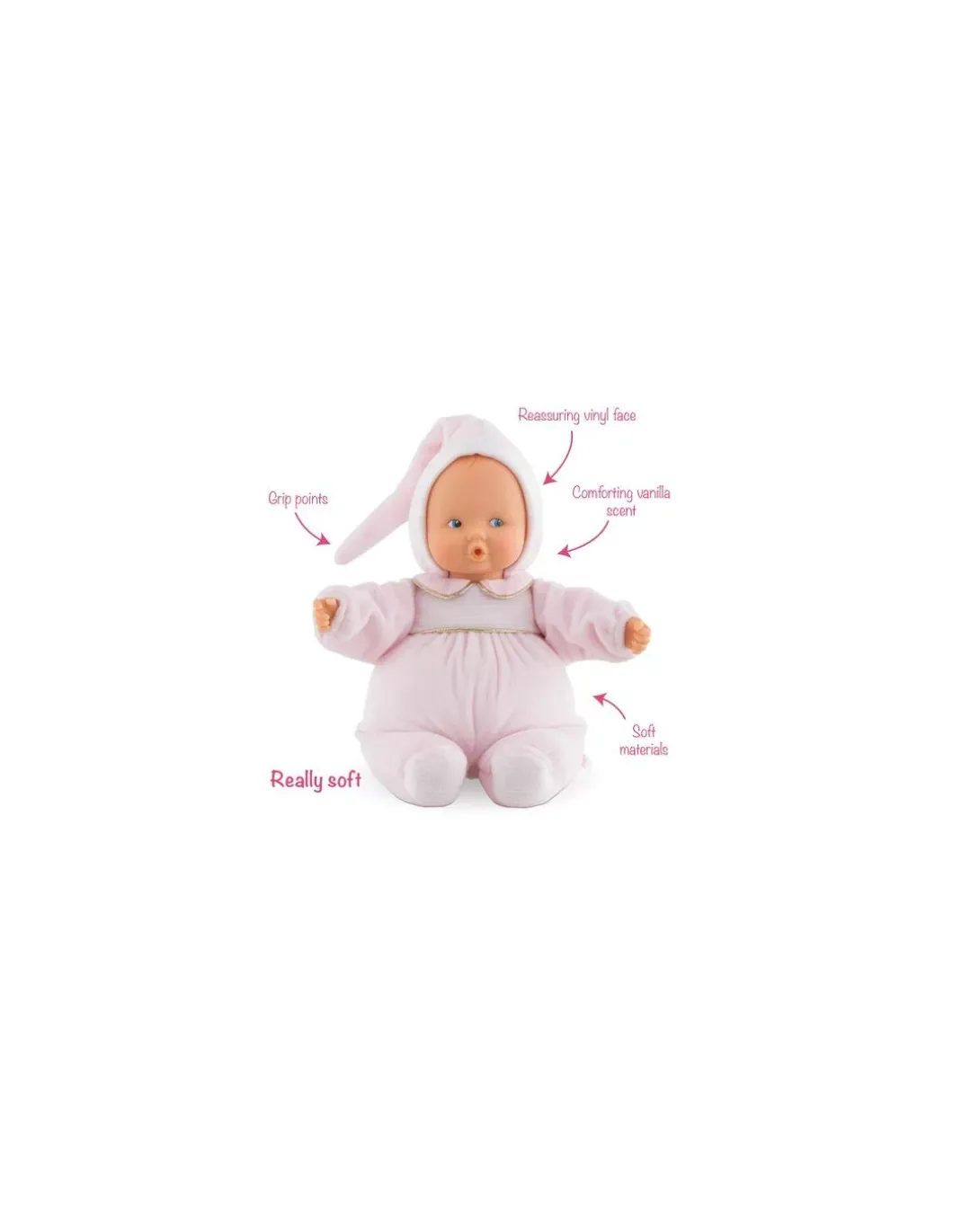 Poupée babipouce rose - Corolle