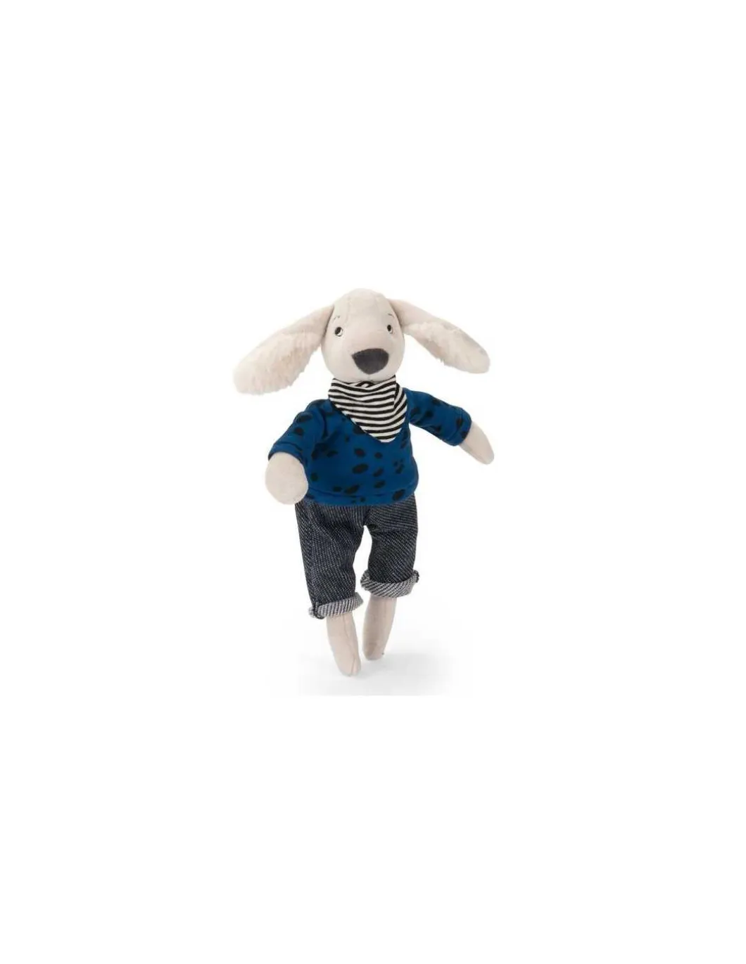 Poupée chien Pilou bleu Puce & Pilou - Moulin Roty