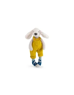Poupée chien Pilou jaune Puce & Pilou - Moulin Roty