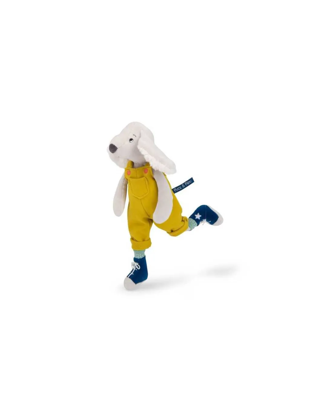 Poupée chien Pilou jaune Puce & Pilou - Moulin Roty
