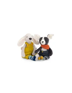Poupée chien Pilou jaune Puce & Pilou - Moulin Roty