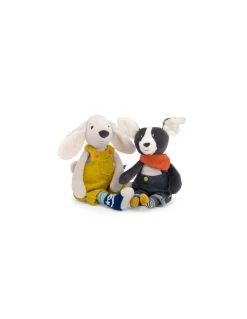 Poupée chien Puce bleu Puce & Pilou - Moulin Roty