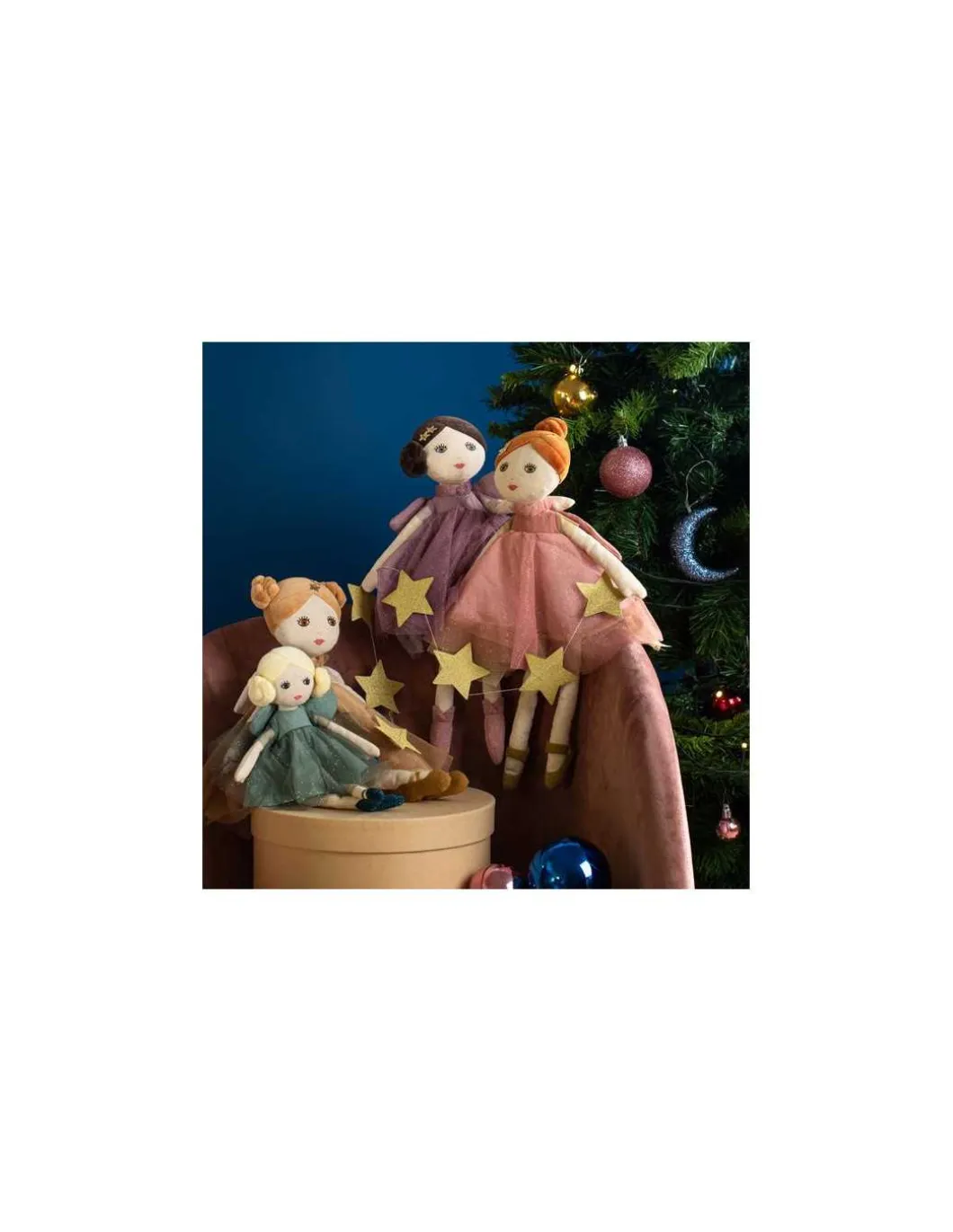 Poupée fée or Mélusine - Moulin Roty