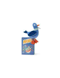 Poupée hochet pigeon Michel Puce & Pilou - Moulin Roty
