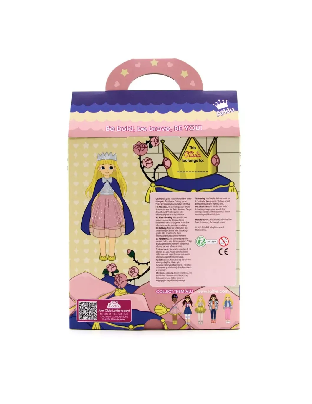 Poupée Lottie reine du chateau