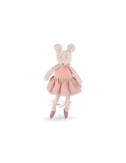 Poupée souris rose La petite école de danse - Moulin Roty