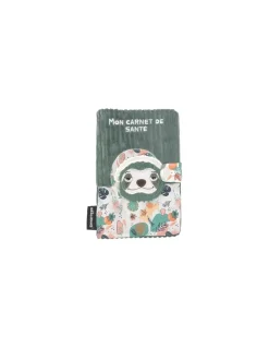 Protège Carnet de santé Chillos le paresseux - Les Déglingos