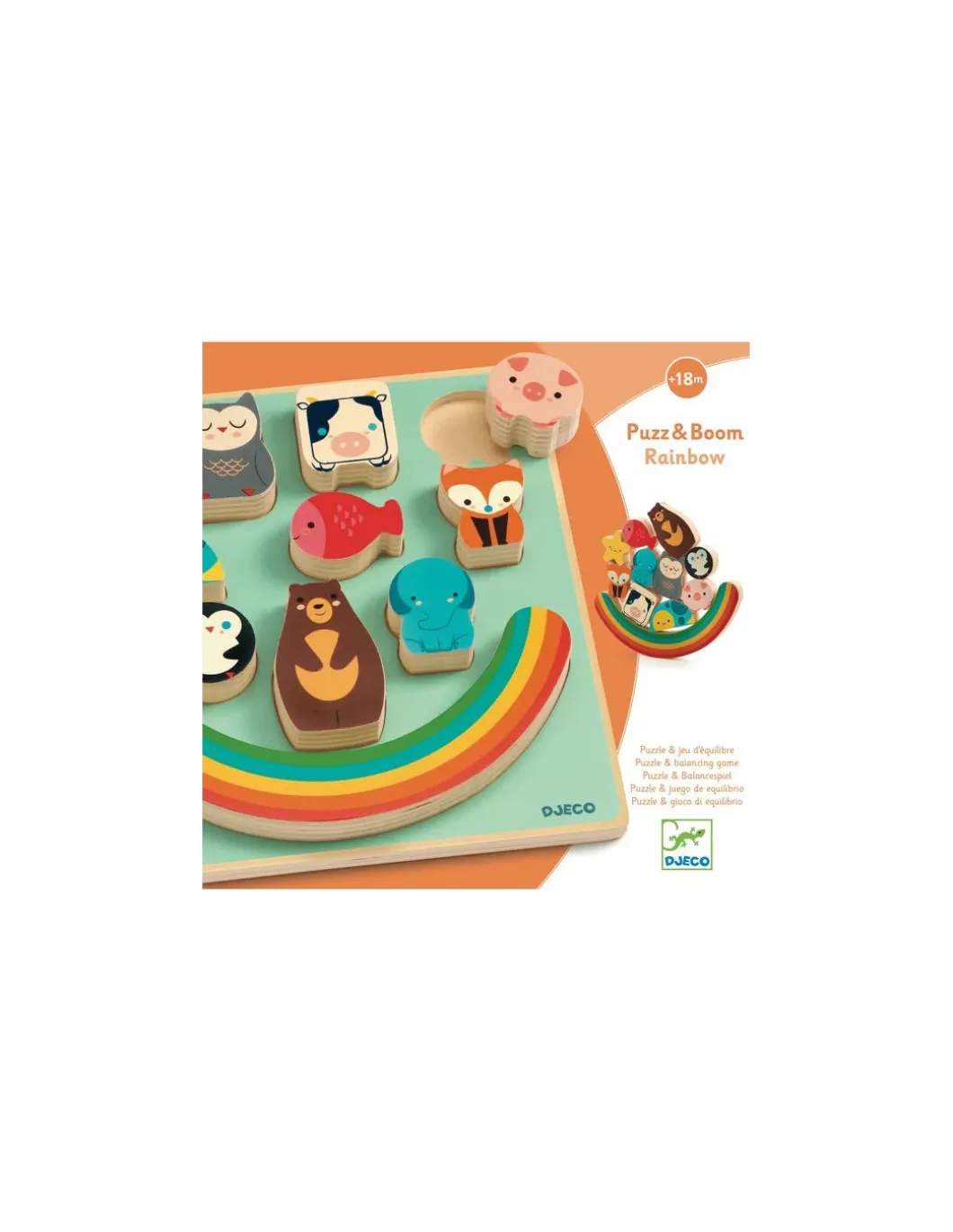 Puzz & Boom Rainbow - Djeco