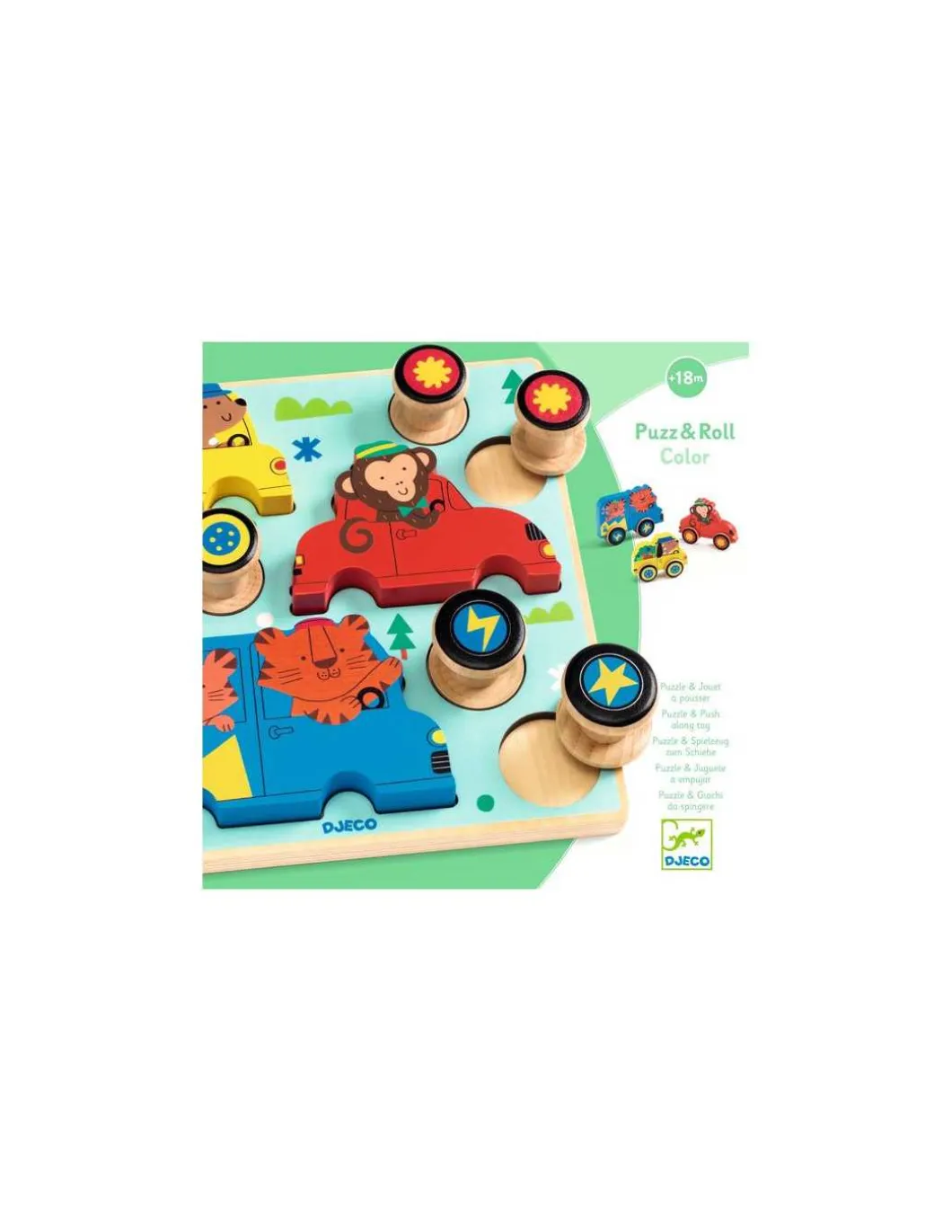 Puzz & Roll Color - Djeco