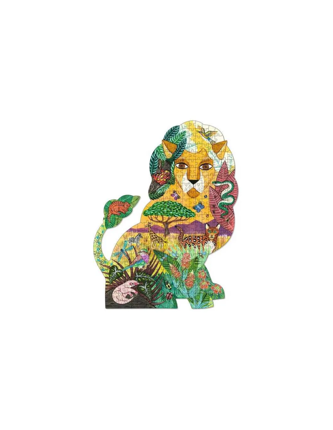 Puzz'art Lion Puzzle 350 pièces - Djeco