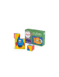 Puzzle 6 cubes Les Popipop - Moulin Roty