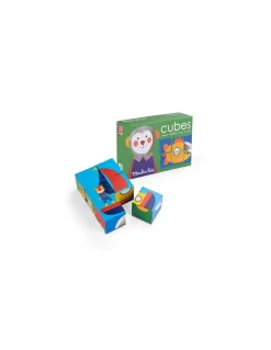 Puzzle 6 cubes Les Popipop - Moulin Roty
