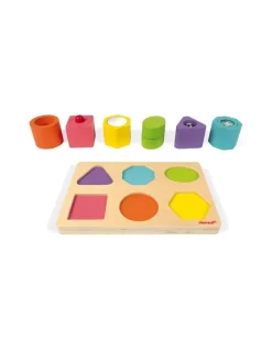 Puzzle 6 cubes sensoriels - Janod