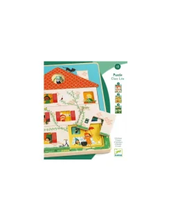Puzzle 3 niveaux Chez Léo - Djeco