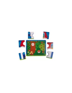 Puzzle 3 niveaux Les Popipop - Moulin Roty