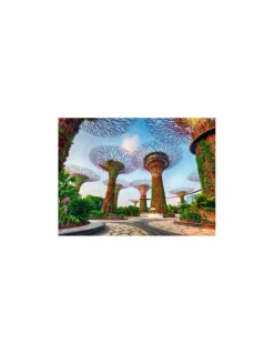 Puzzle 1500 pièces Jardin de la baie de Singapour - Ravensburger