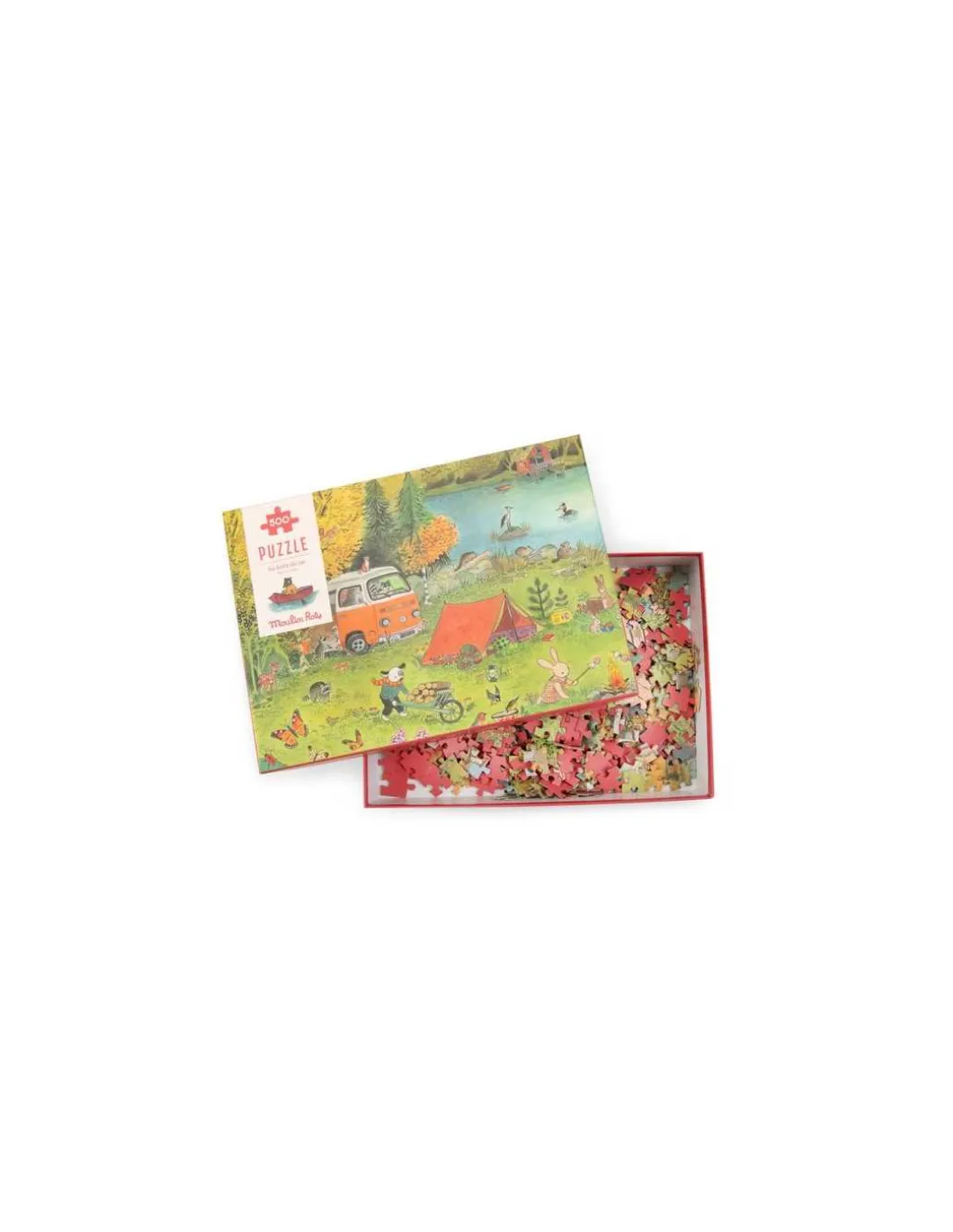 Puzzle 500 pièces La grande famille - Moulin Roty