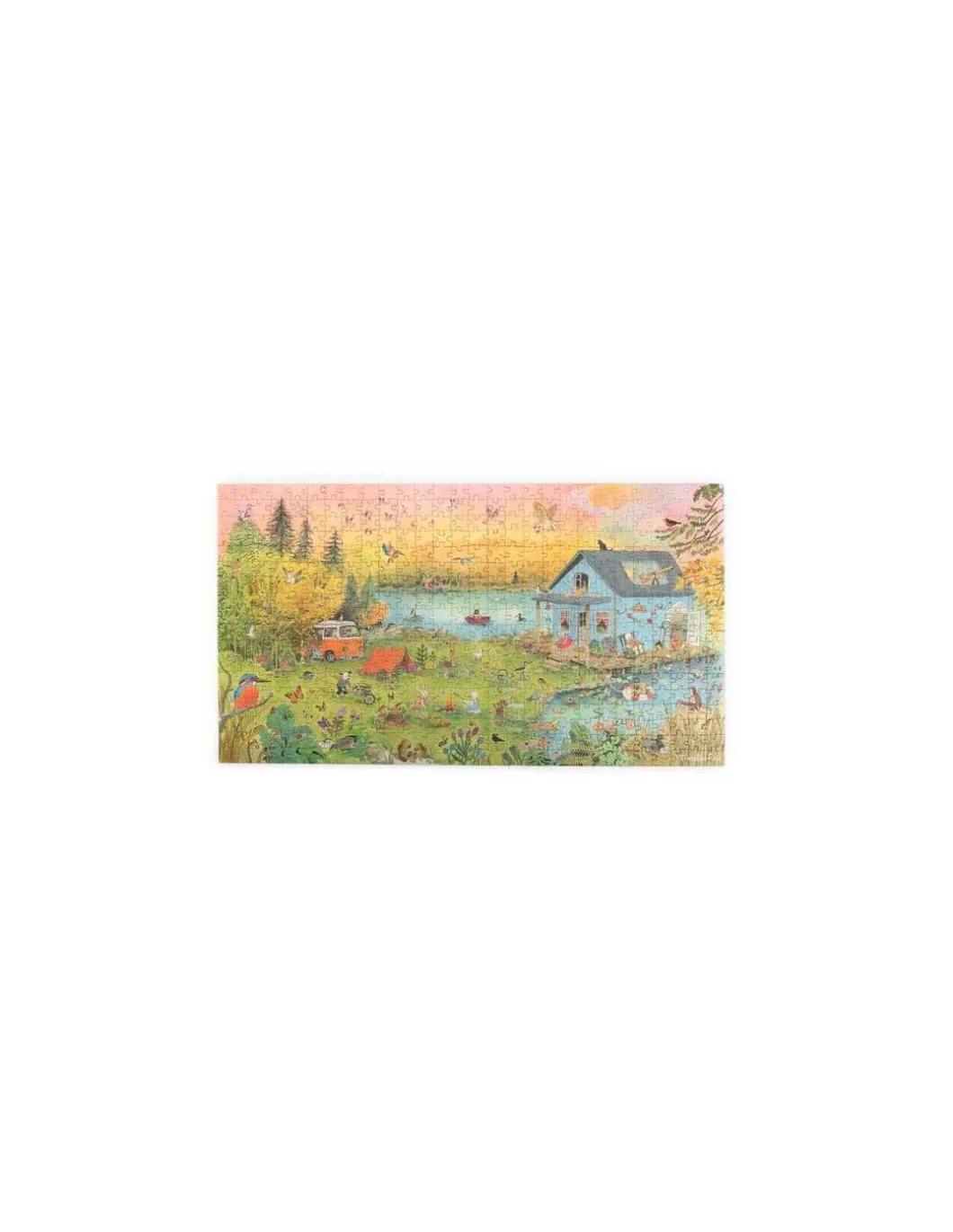 Puzzle 500 pièces La grande famille - Moulin Roty