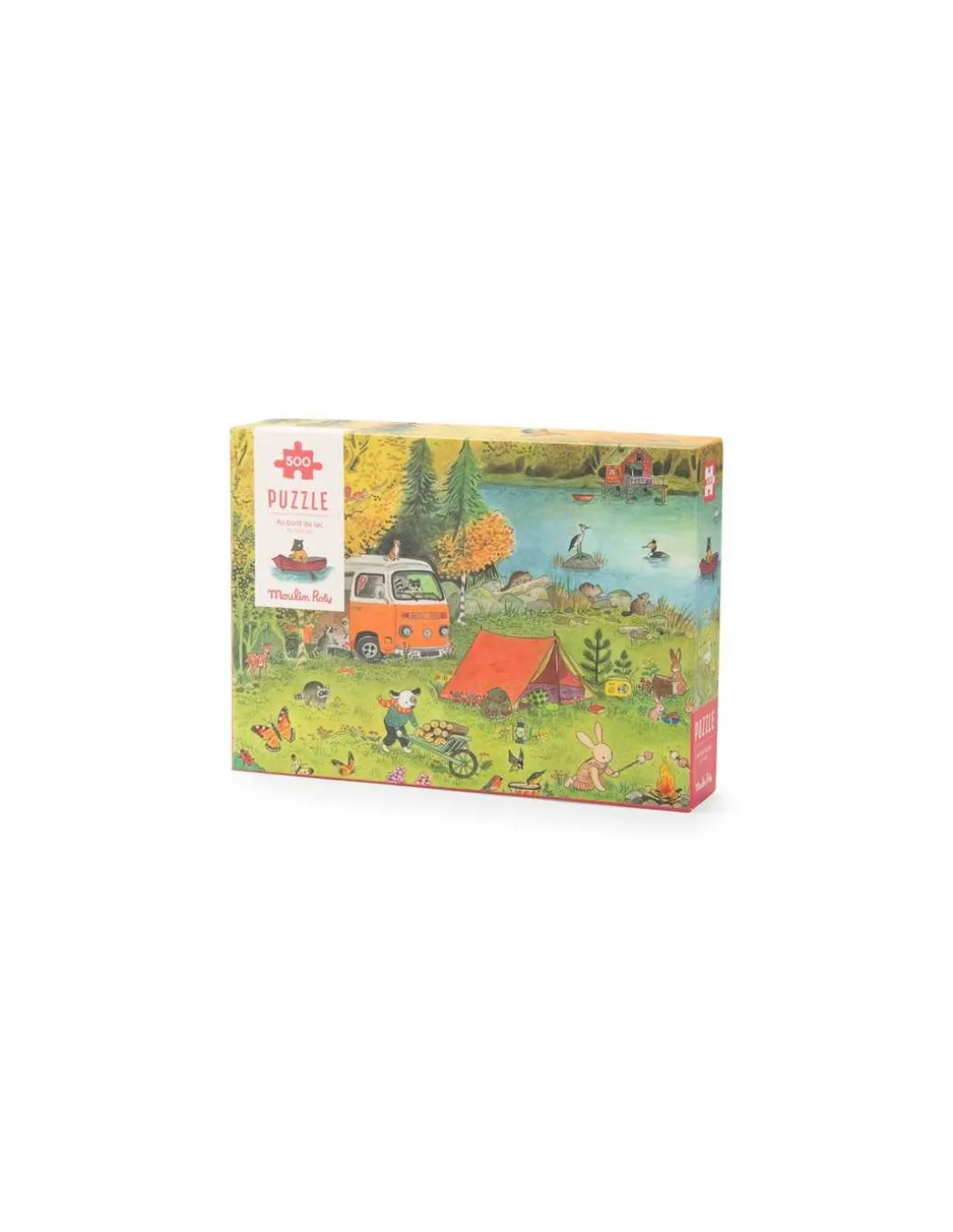 Puzzle 500 pièces La grande famille - Moulin Roty