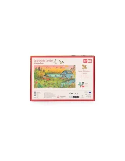 Puzzle 500 pièces La grande famille - Moulin Roty