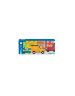 Puzzle 24 pièces Les véhicules Les Popipop - Moulin Roty
