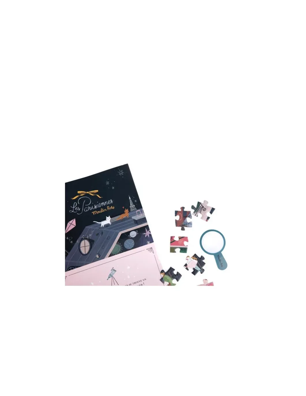 Puzzle 200 pièces l'hôtel particulier Les Parisiennes - Moulin Roty