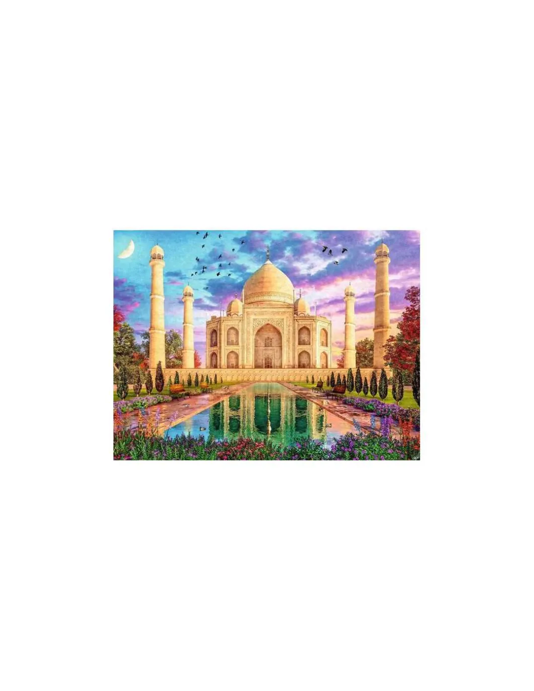 Puzzle 1500 pièces Taj Mahal enchanté - Ravensburger