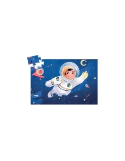 Puzzle 36 pièces Un astronaute dans la lune - Djeco
