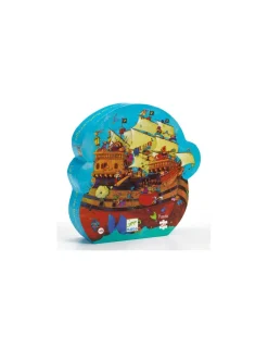 Puzzle bateau de pirate barberousse - Djeco