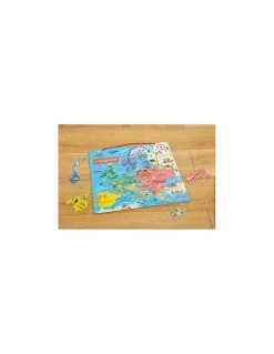 Puzzle carte d'Europe magnétique - Janod