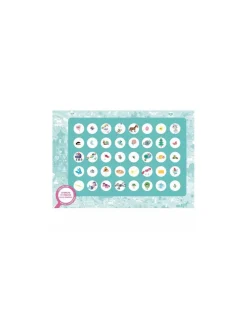 Puzzle cherche et trouve géant Licornes - Auzou