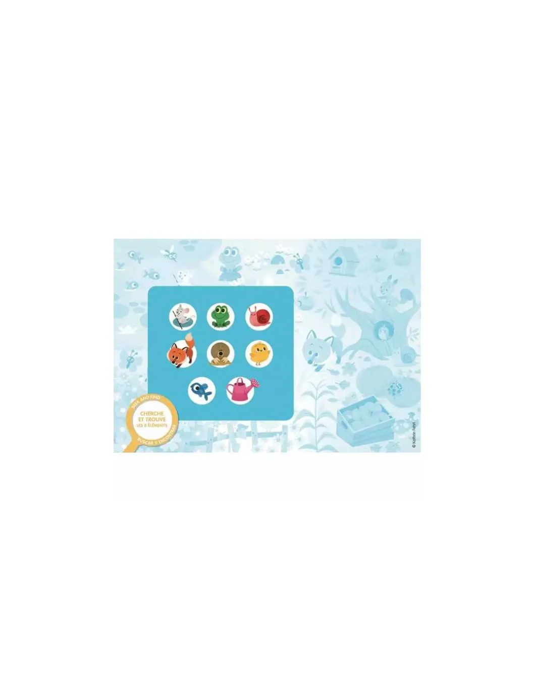 Puzzle cherche et trouve des tout petits les couleurs - Auzou