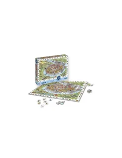 Puzzle Cherche et trouve Le Château Fort 100 pièces - Sentosphère
