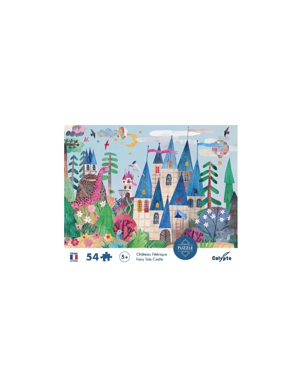 Puzzle Château féérique 54 pièces - Sentosphère
