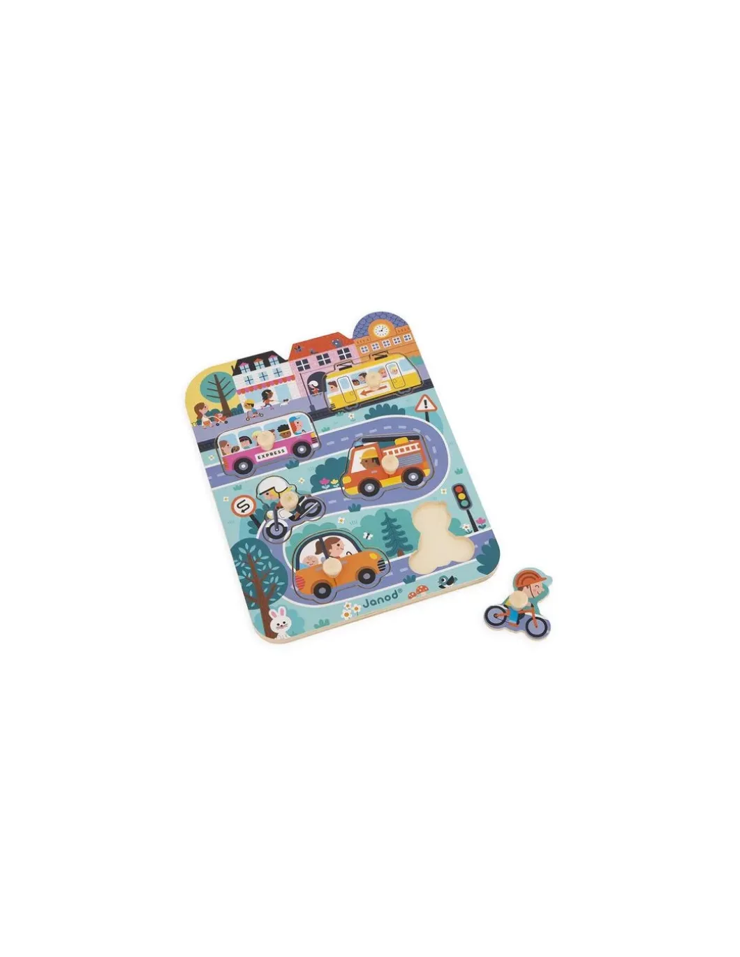 Puzzle dans la ville - Janod