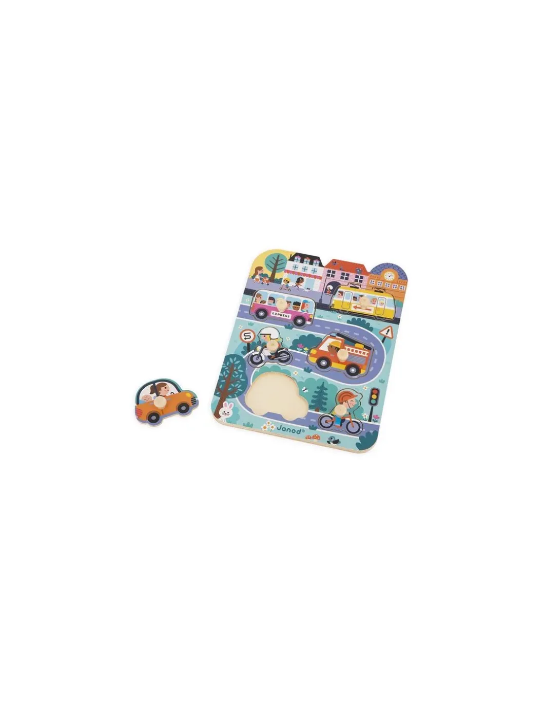 Puzzle dans la ville - Janod