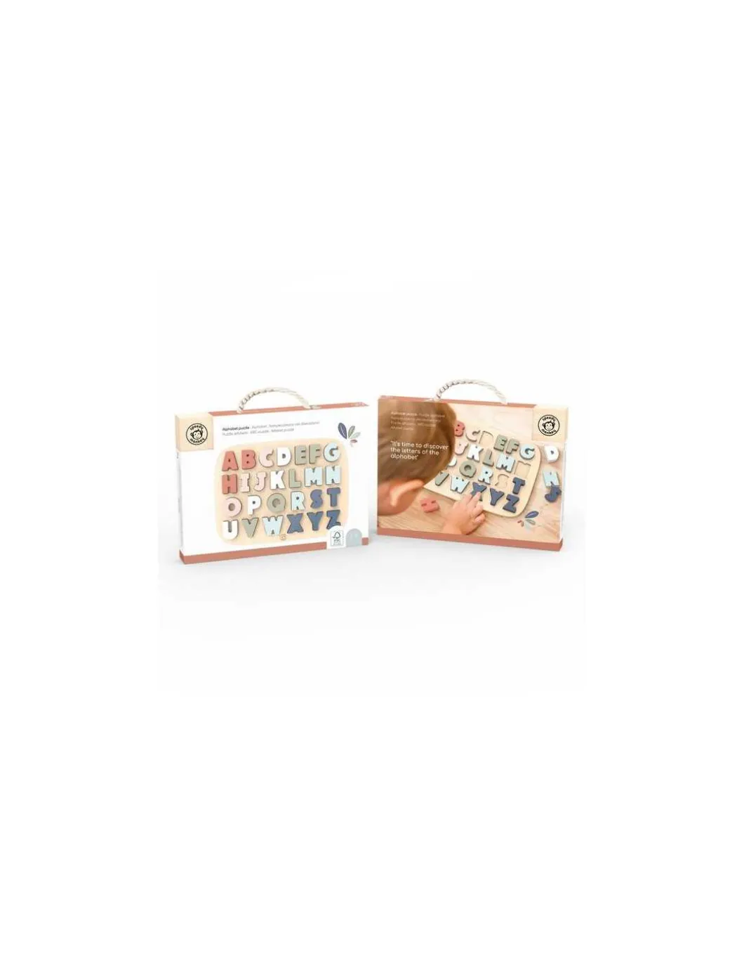 Puzzle des formes Alphabet - Speedy Monkey