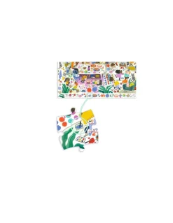 Puzzle d'observation 54 pièces La fête d'anniversaire - Djeco