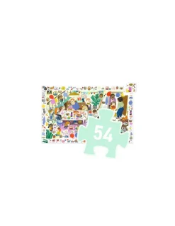 Puzzle d'observation 54 pièces La fête d'anniversaire - Djeco