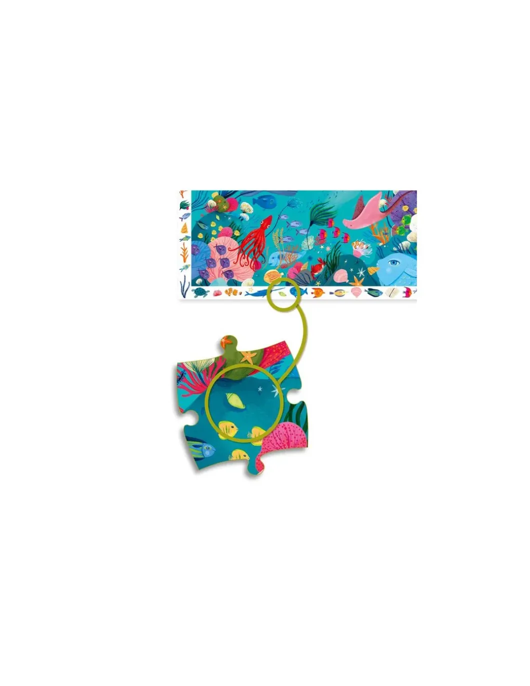Puzzle d'observation aquatique - Djeco